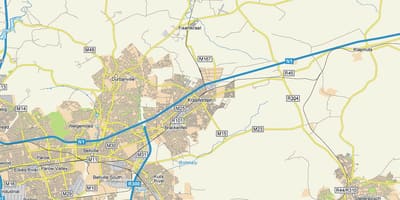 Карта Кейптауні Кейптаун