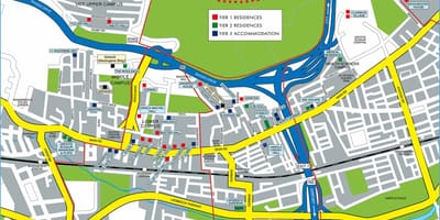 Карта Університету Кейптауна